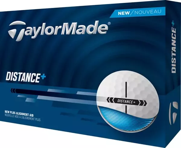 TaylorMade 2025 Distance+ White Golf Balls