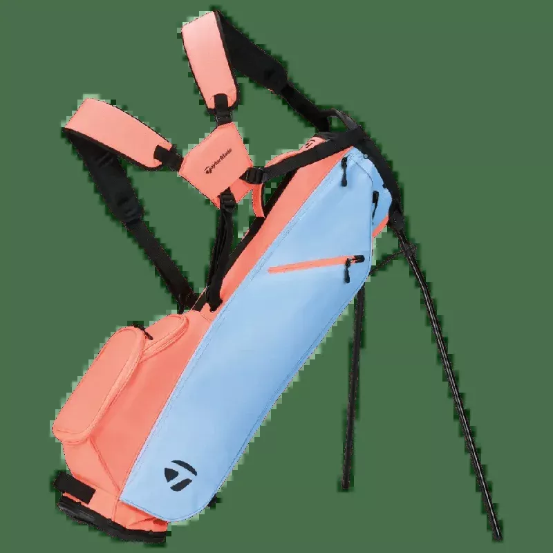 taylormade-flextech-carry-bag-light-blue-coral Taylormade Flextech Carry Bag – Light Blue/Coral