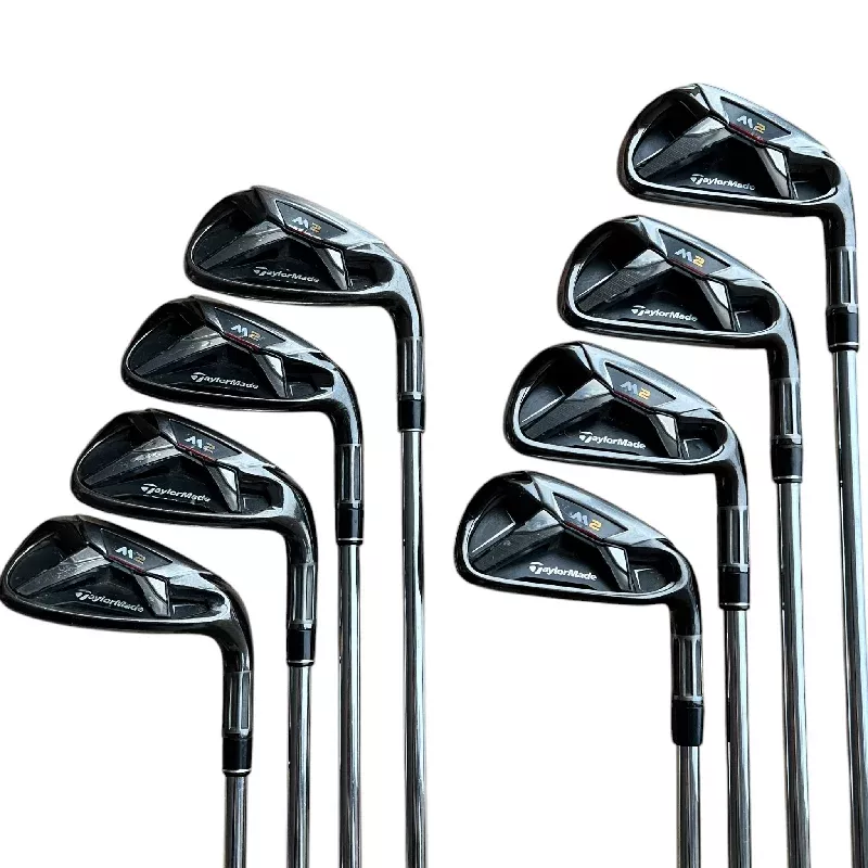 taylormade-m2-iron-set-steel-4-pw-aw-used TaylorMade M2 Iron Set – Steel – 4-PW, AW – Used