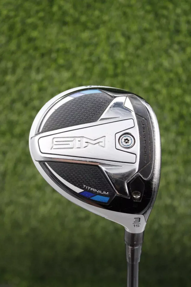 TaylorMade Sim Ti 15° 3 Wood R Flex 43″
