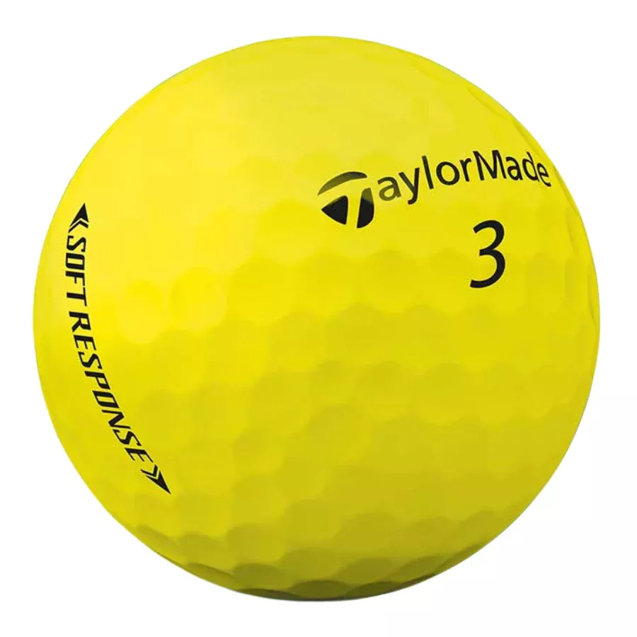 TaylorMade Soft Response Matte Yellow (1 Dozen)