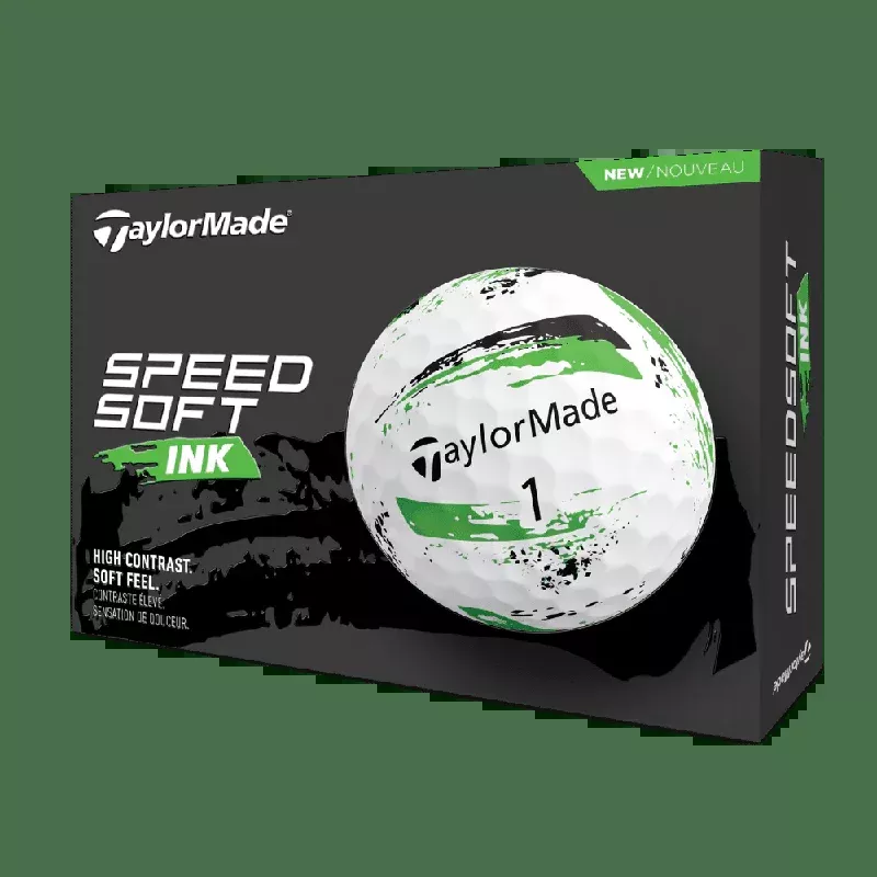 TaylorMade Speedsoft Ink Green Dozen Pack