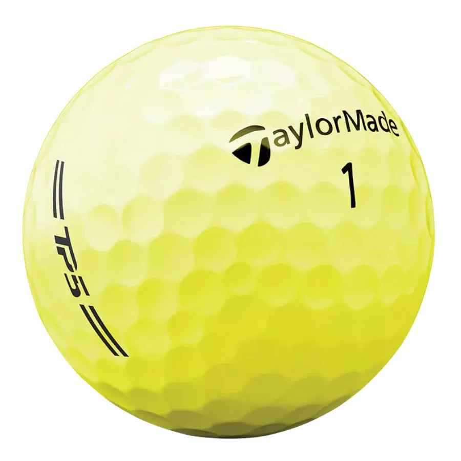 taylormade-tp5-yellow-1-dozen TaylorMade TP5 Yellow (1 Dozen)
