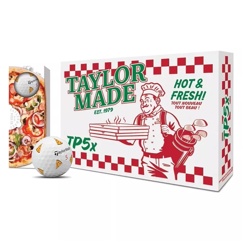 taylormade-tp5x-pix-pizza-party-golf-balls TaylorMade TP5x pix Pizza Party Golf Balls