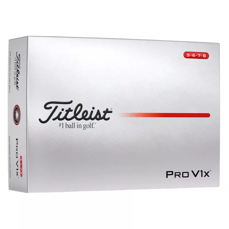 titleist-2026-pro-v1x-high-numbers-golf-balls-white Titleist 2026 Pro V1x High Numbers Golf Balls | White
