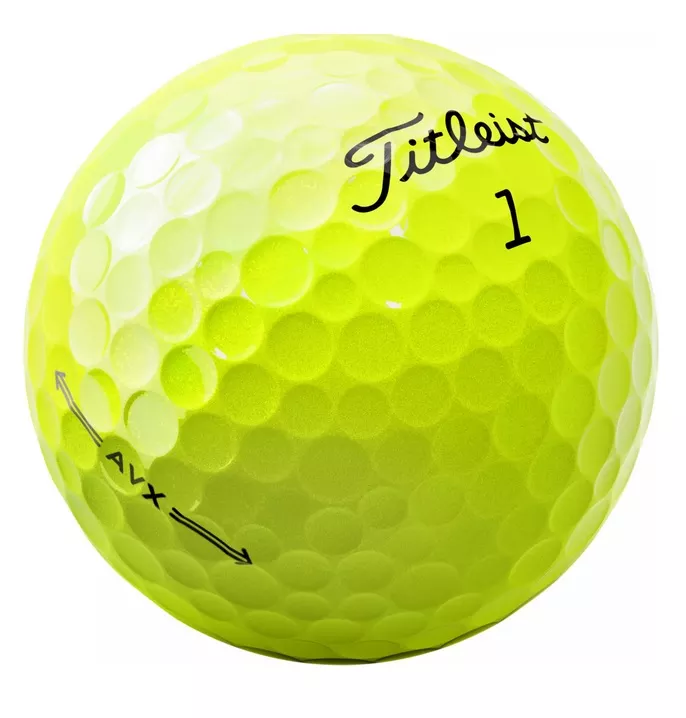Titleist AVX Yellow (2022) – 1 Dozen