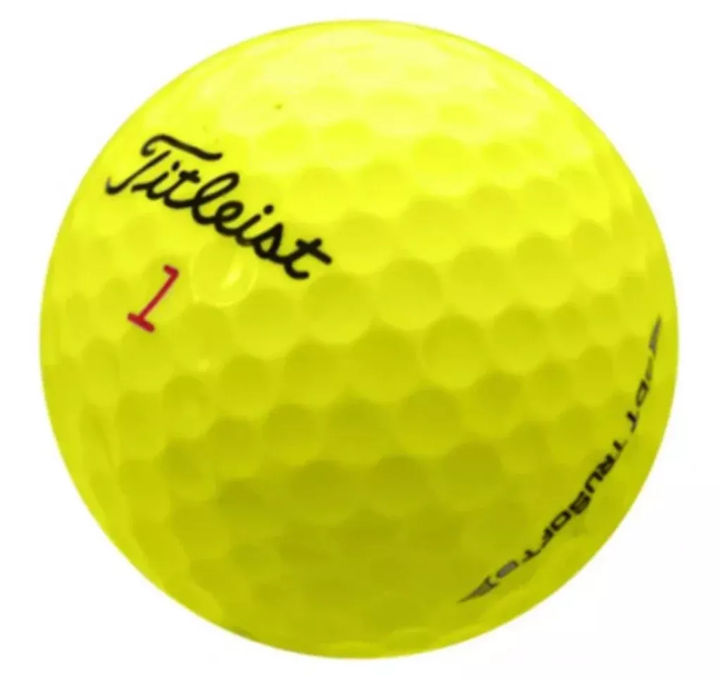 TITLEIST DT TRUSOFT YELLOW