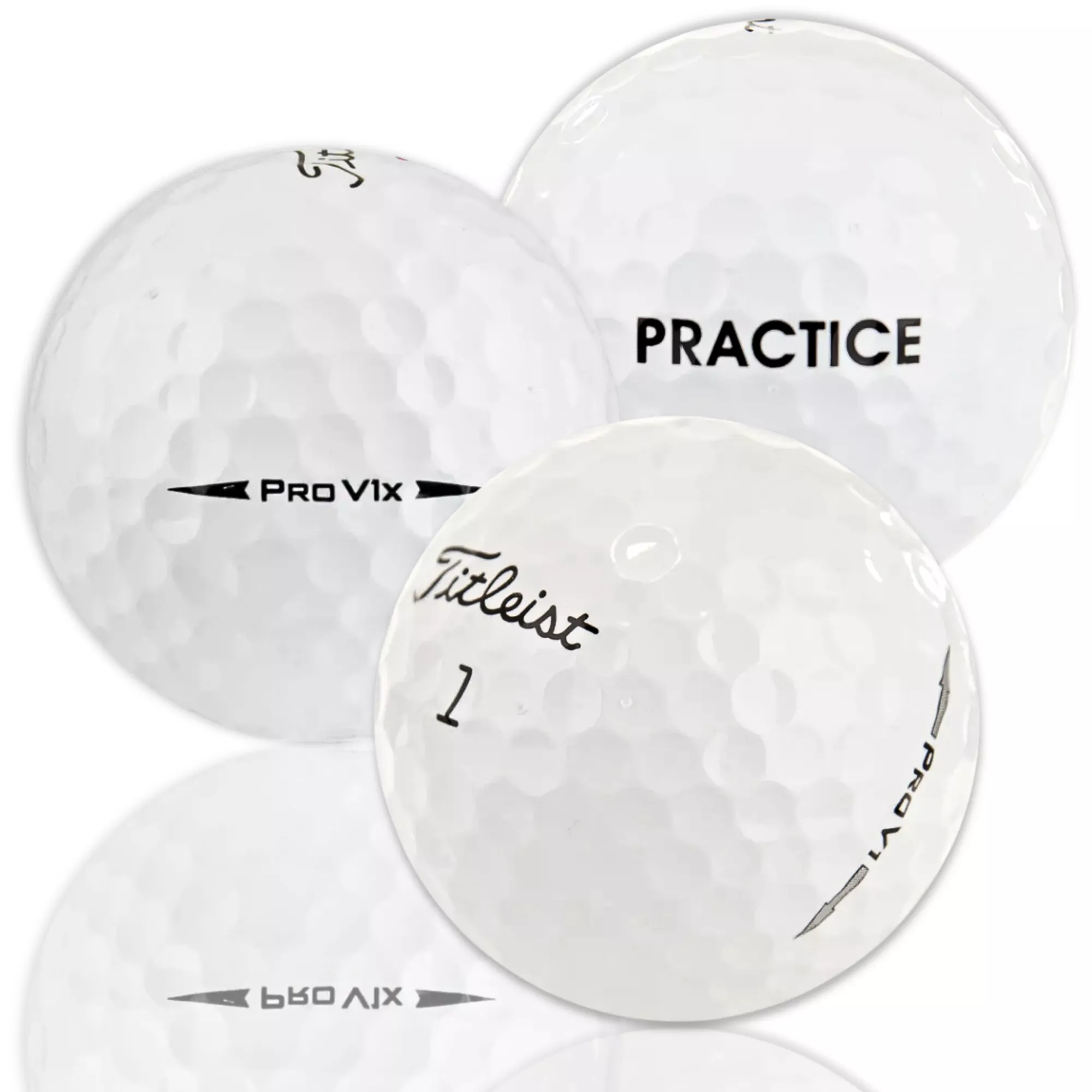 titleist-practice-pro-v1-prov1x-mix Titleist Practice Pro V1 & Prov1X Mix