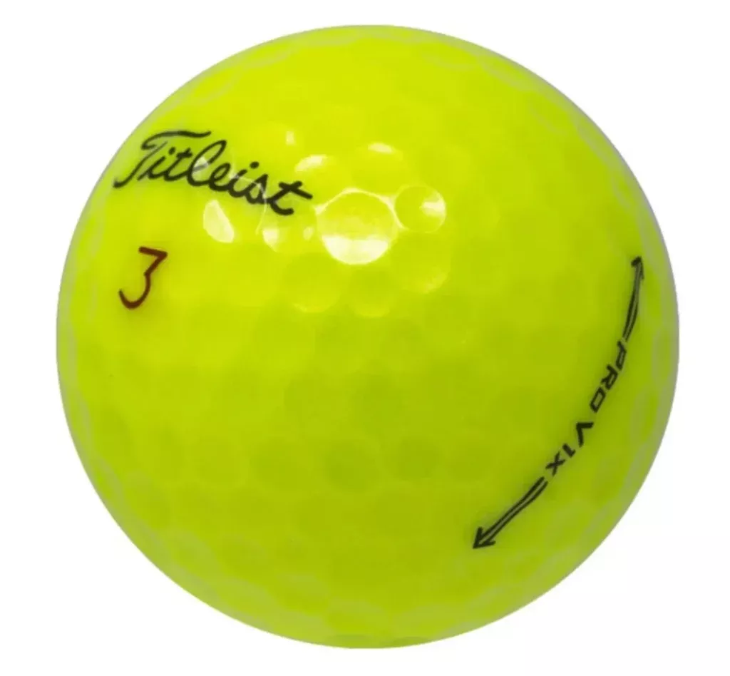 TITLEIST PRO V1X 2021 YELLOW