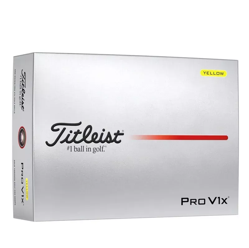 titleist-pro-v1x-golf-balls-yellow Titleist Pro V1x Golf Balls – Yellow