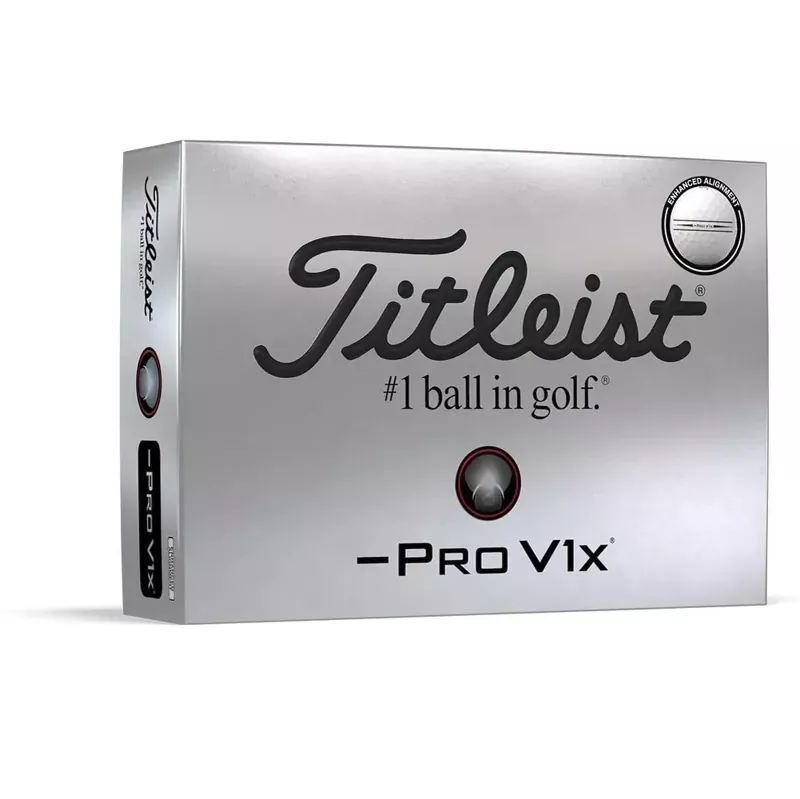 titleist-pro-v1x-left-dash-enhanced-alignment-golf-balls-prior-generation Titleist Pro V1x Left Dash Enhanced Alignment Golf Balls- Prior Generation