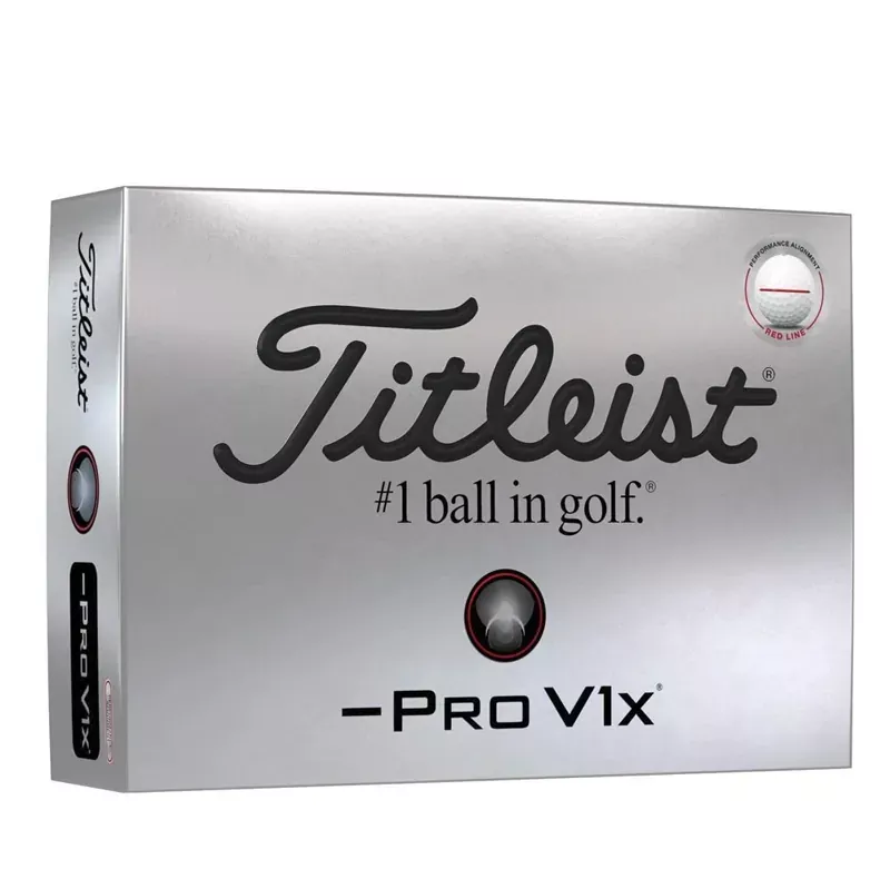 titleist-pro-v1x-left-dash-performance-alignment-golf-balls-red-prior-generation Titleist Pro V1x Left Dash Performance Alignment Golf Balls – Red – Prior Generation