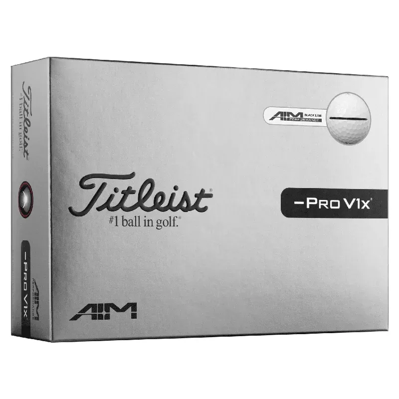 titleist-pro-v1x-left-dash-performance-alignment-golf-balls Titleist Pro V1x Left Dash Performance Alignment Golf Balls