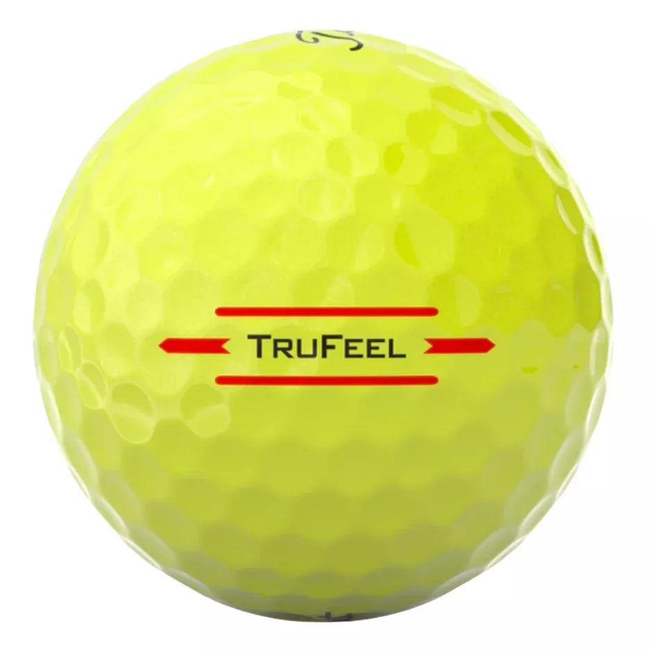 titleist-trufeel-yellow-1-dozen Titleist TruFeel Yellow (1 Dozen)