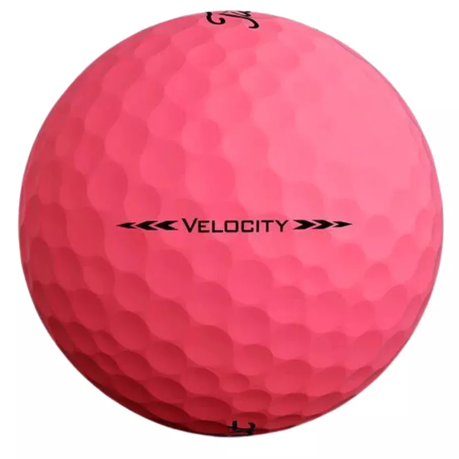 titleist-velocity-matte-pink-1-dozen Titleist Velocity Matte Pink (1 Dozen)