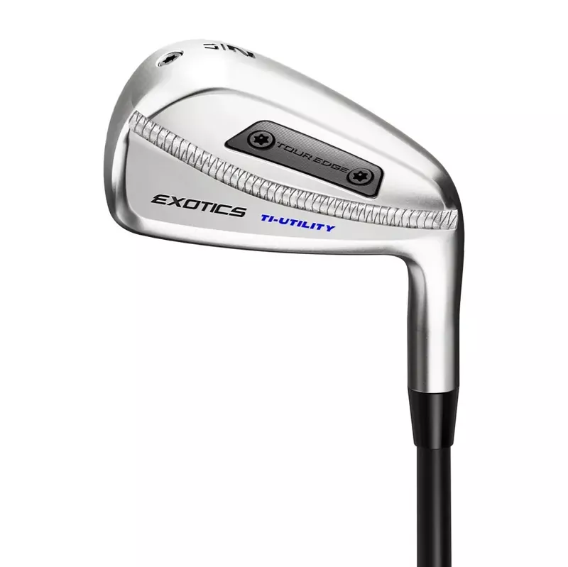 Tour Edge Exotics Ti-Utility Iron – Silver Chrome