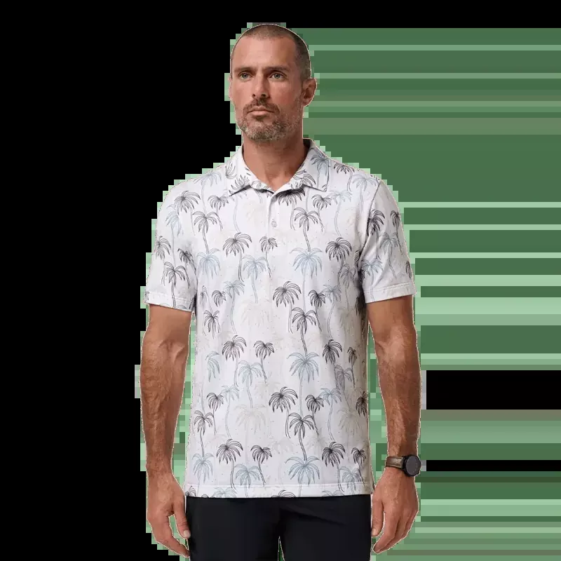Travis Mathew Featherweight Palms Golf Polo