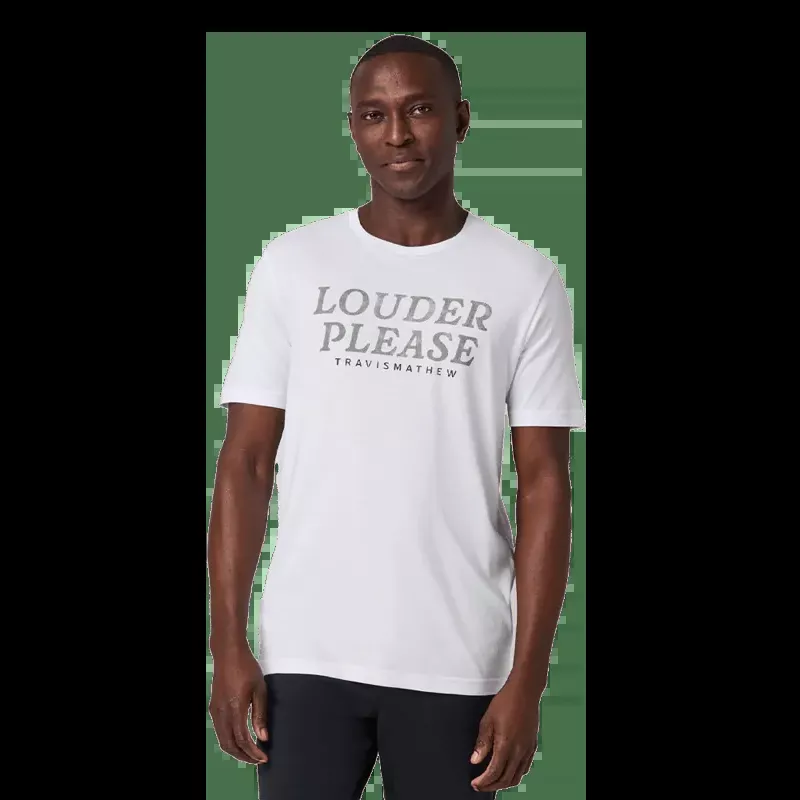travis-mathew-louder-please-golf-tee Travis Mathew Louder Please Golf Tee