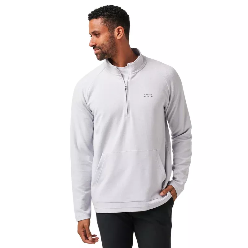 travismathew-performance-waffle-1-4-zip-sweater TravisMathew Performance Waffle 1/4 Zip Sweater