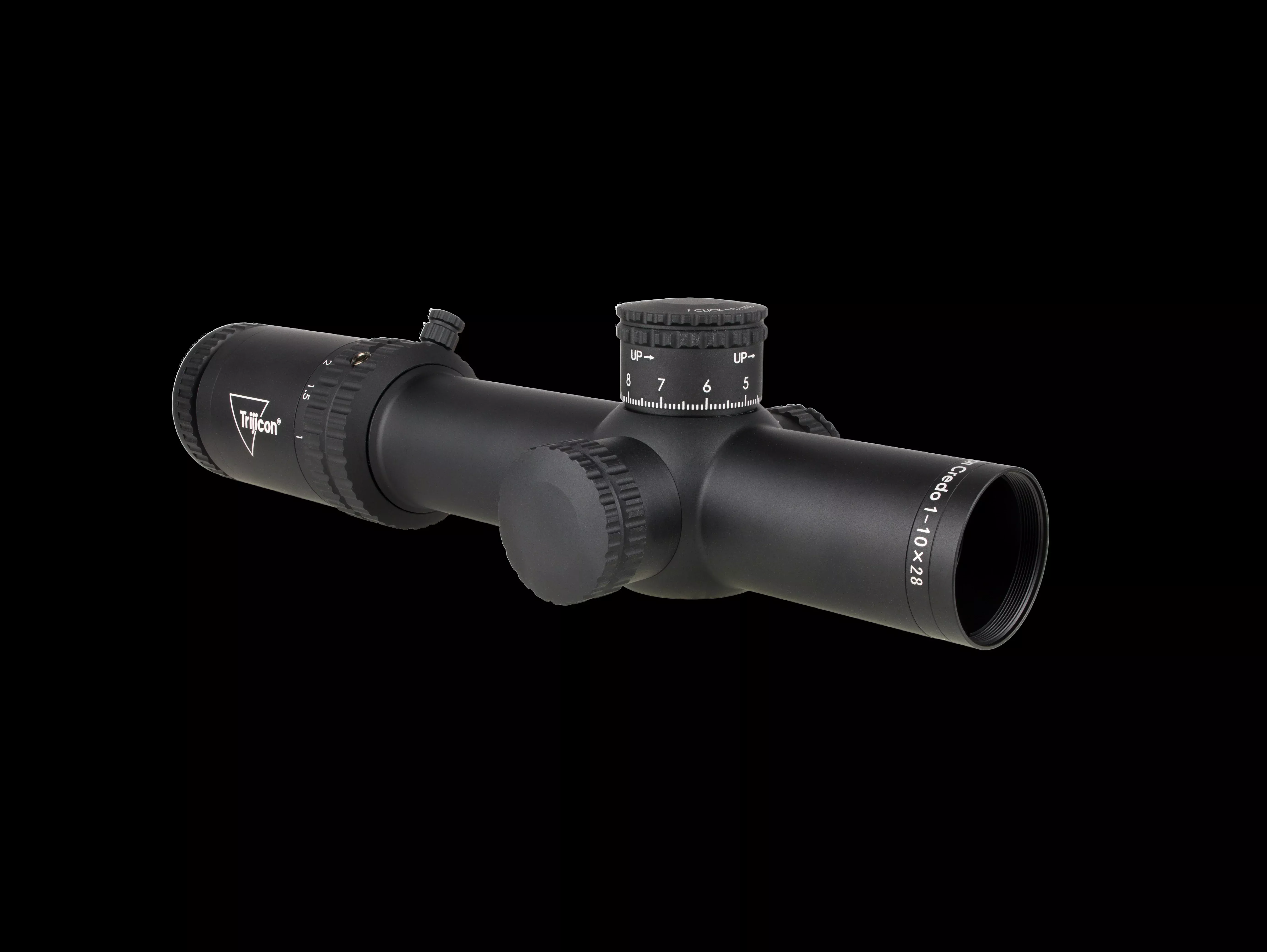 Trijicon Credo 1-10x28 FFP Riflescope - Red/Green MRAD Segmented Circle