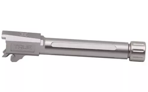 True Precision P365XL 9mm Threaded Barrel Thread Protector Included Silver
