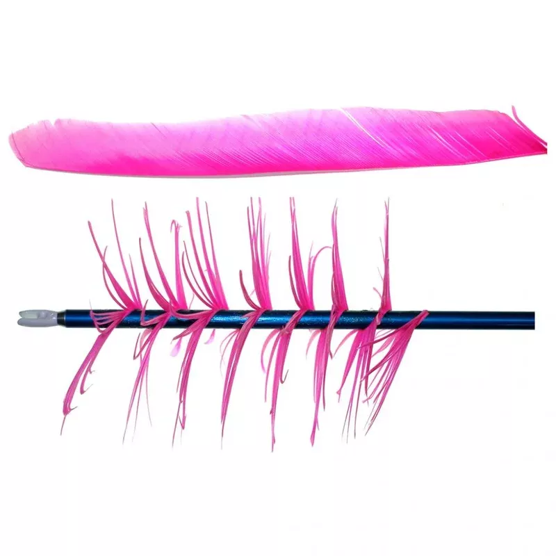 trueflight-spiral-wrap-flu-flu-feathers-pink-rw Trueflight Spiral Wrap Flu-Flu Feathers Pink RW