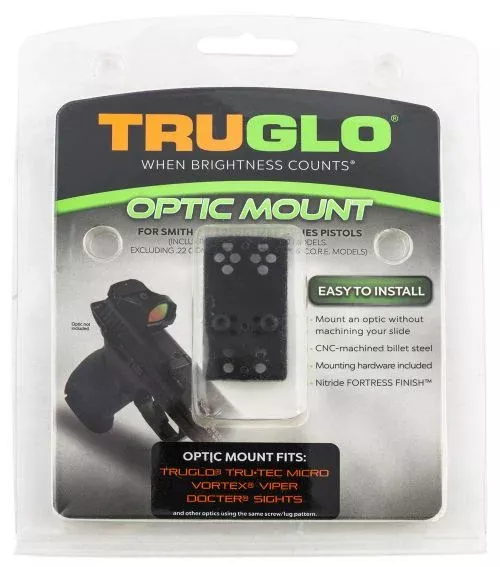 TruGlo Tru-Tec Micro S&W M&P Red Dot Sight Mount