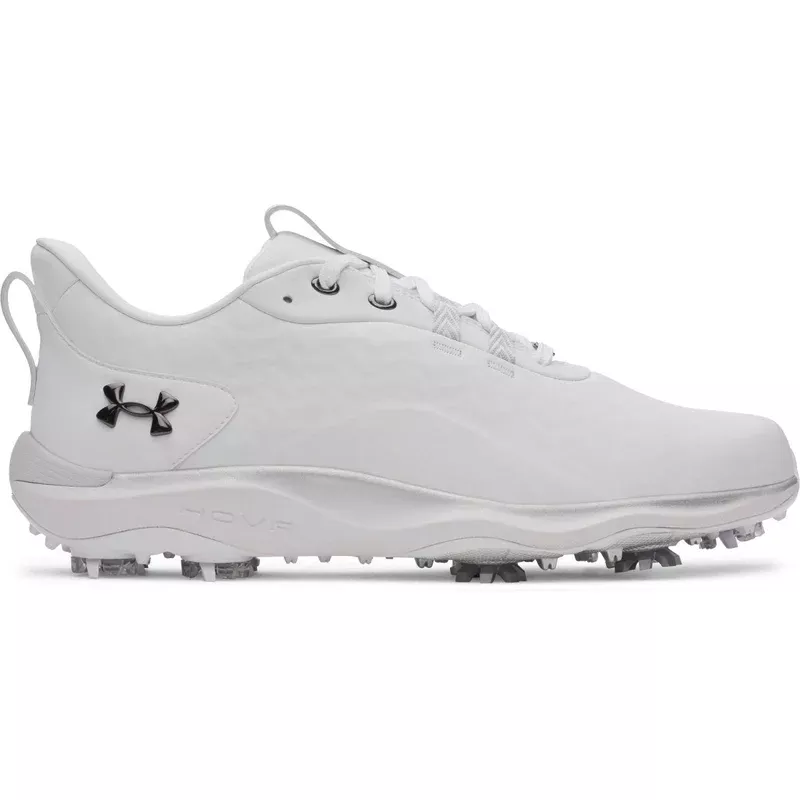 Under Armour Drive Pro Clone Spiked Golf Shoes – White