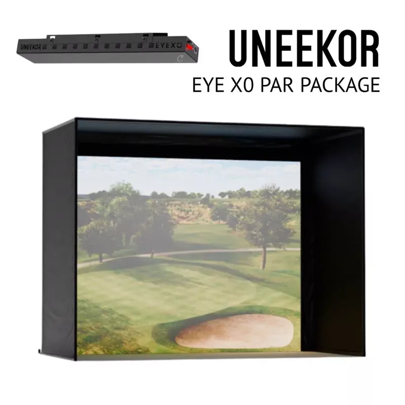 uneekor-eye-xo-golf-simulator-par-package Uneekor Eye XO Golf Simulator Par Package