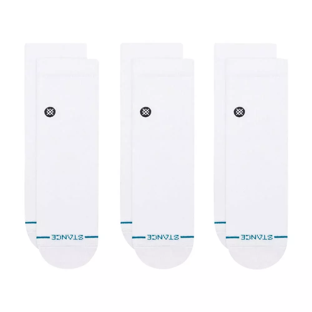 Unisex Icon Quarter 3-Pack Socks