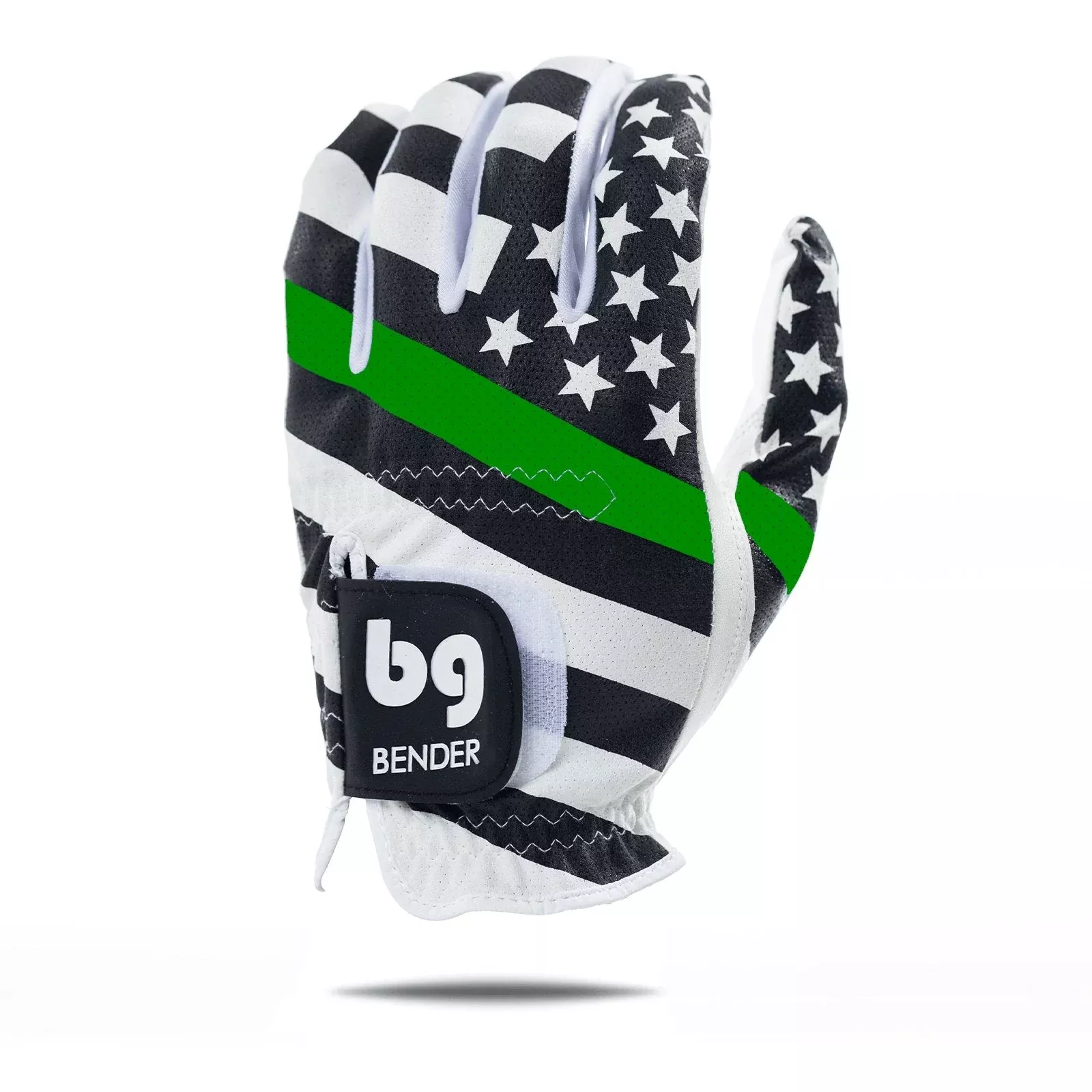 usa-green-line-mesh-golf-glove USA Green Line Mesh Golf Glove