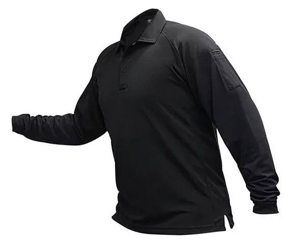 vertx-coldblack-men-s-long-sleeve-polo-long-black Vertx Coldblack Men’s Long Sleeve Polo Long Black