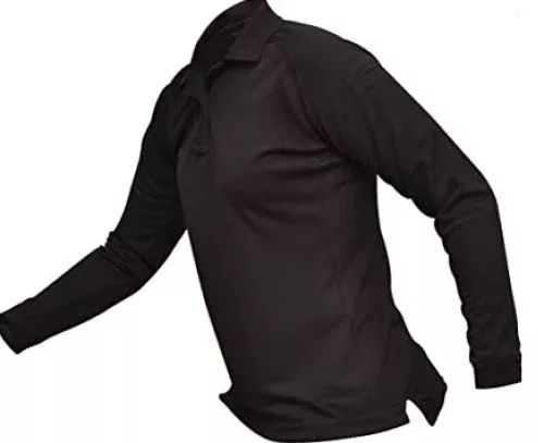 Vertx ColdBlack Women’s Long Sleeve Polo Black