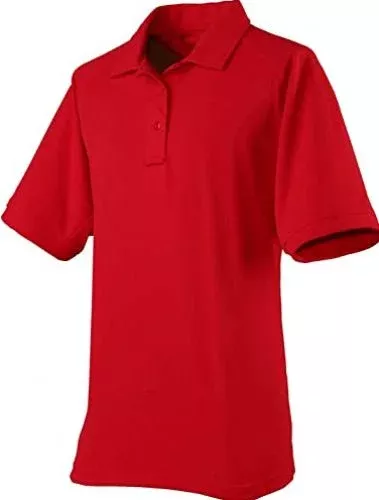 Vertx Coldblack Women’s Short Sleeve Polo Red