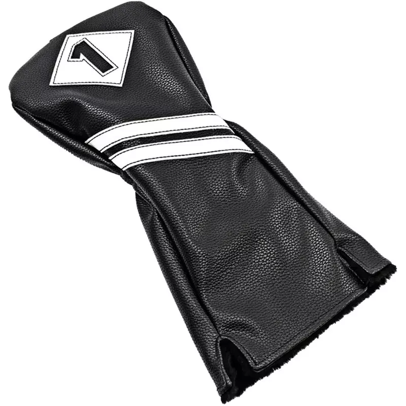 vintage-driver-headcover-black Vintage Driver Headcover – Black