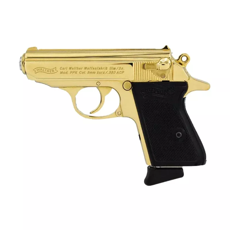 walther-ppk-380-acp-3-3-24kt-gold-plated Walther PPK, .380 ACP, 3.3″ 24kt Gold Plated