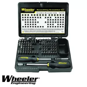 Wheeler Professional Gunsmithing Screwdriver Set (89 Piece)