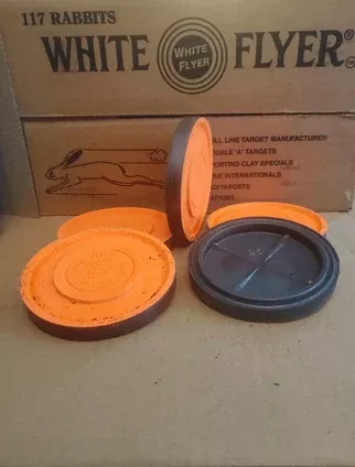 white-flyer-rabbits-clay-targets White Flyer Rabbits Clay Targets