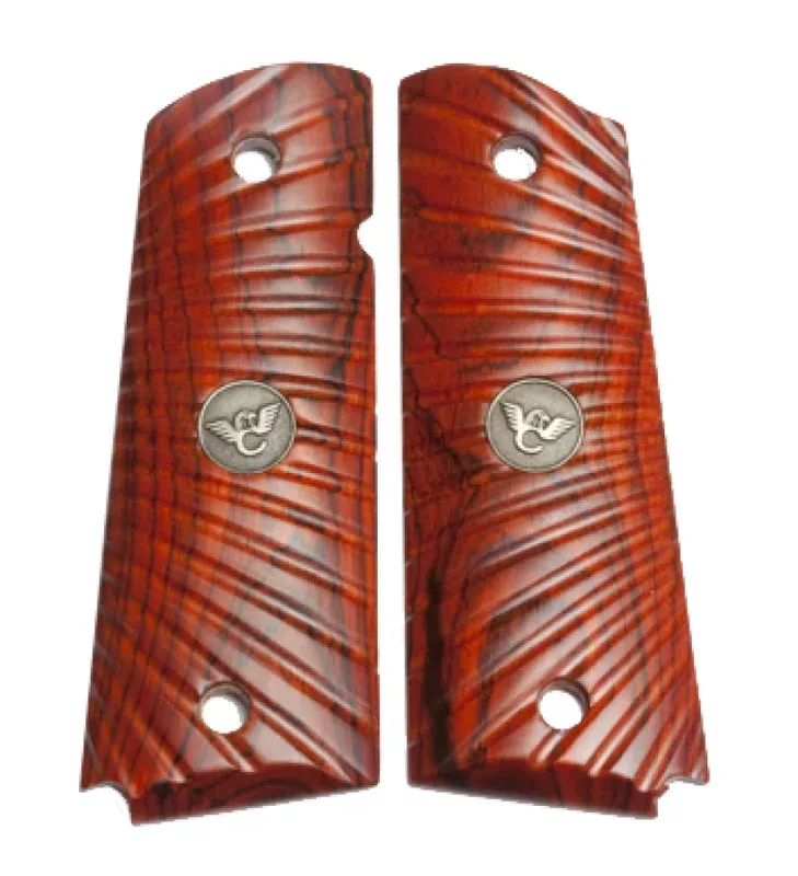 wilson-combat-cocobolo-side-panel-grips-starburst Wilson Combat Cocobolo Side Panel Grips Starburst