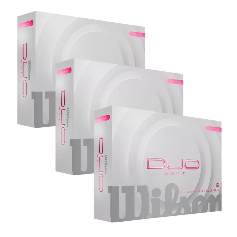 wilson-duo-soft-golf-balls-3-dozen-bundle-pink Wilson Duo Soft Golf Balls 3 Dozen Bundle – Pink
