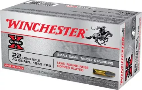 winchester-super-x-22-lr-lead-round-nose Winchester Super X .22 LR Lead Round Nose