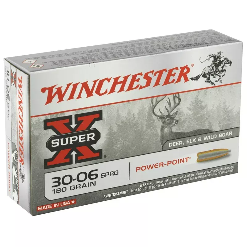 winchester-super-x-power-point-30-06-springfield-soft-point Winchester Super-X Power-Point .30-06 Springfield Soft Point