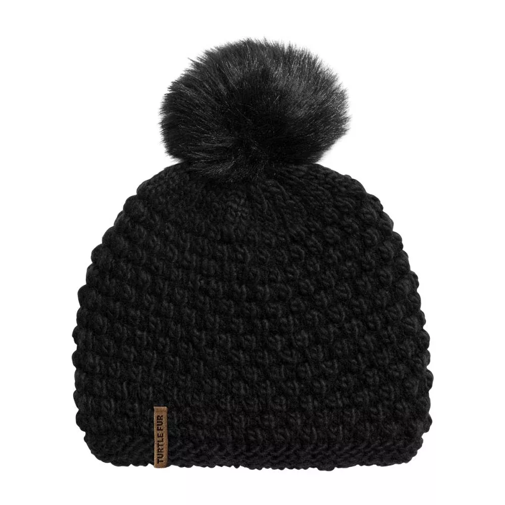 womens-snowfall-pom-pom-beanie Womens Snowfall Pom Pom Beanie