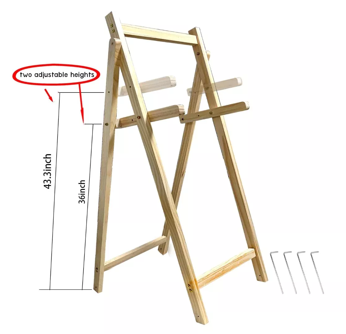 Wooden Archery Target Stand