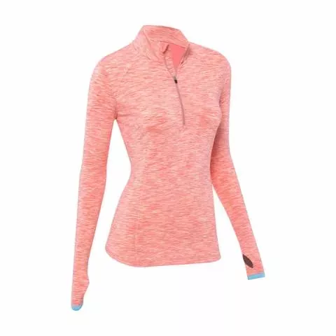 zero-restriction-shae-zip-mock-creamsicle Zero Restriction SHAE Zip Mock – Creamsicle