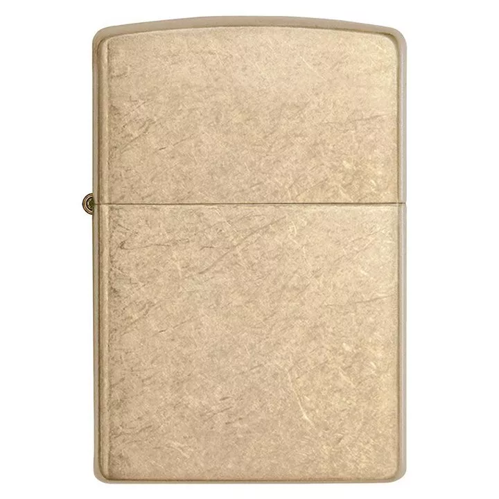 zippo-windproof-lighter-armor-tumbled-brass Zippo Windproof Lighter Armor Tumbled Brass