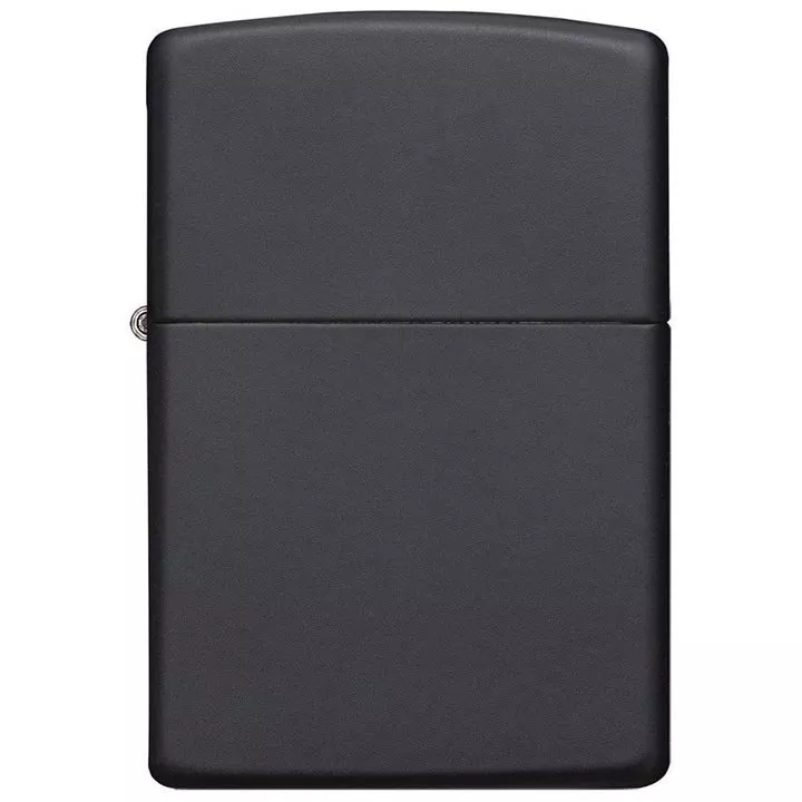 zippo-windproof-lighter-black-matte Zippo Windproof Lighter Black Matte