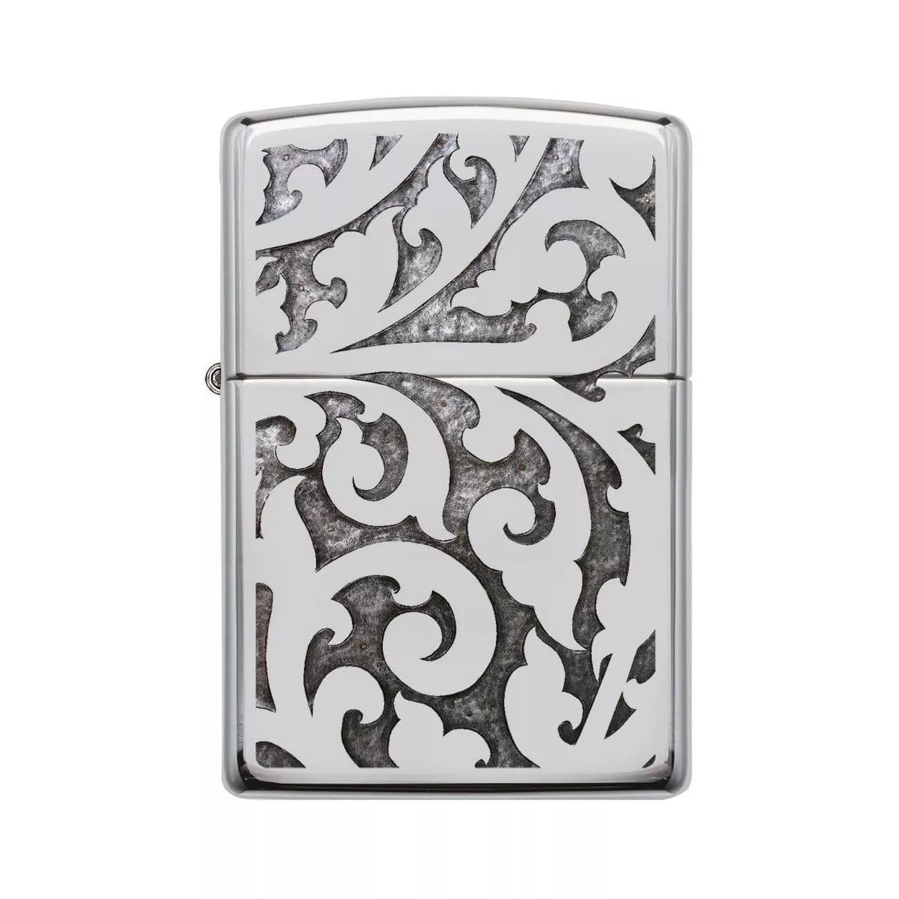 zippo-windproof-lighter-filigree-high-polish-chrome Zippo Windproof Lighter Filigree High Polish Chrome