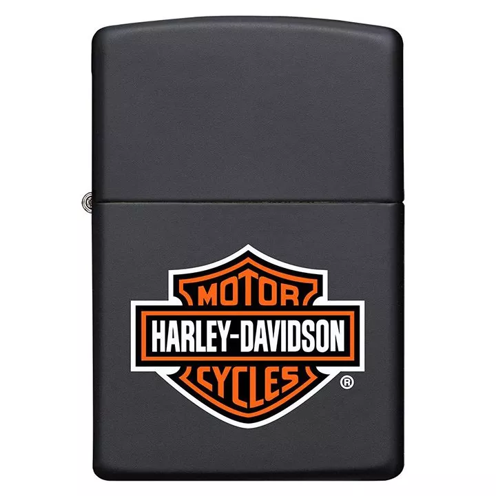 zippo-windproof-lighter-harley-davidson-design-black Zippo Windproof Lighter Harley-Davidson Design Black