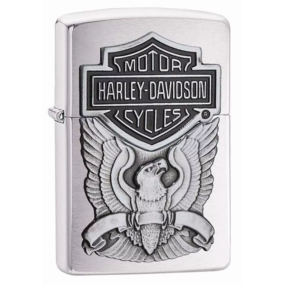 zippo-windproof-lighter-harley-davidson-eagle-wings Zippo Windproof Lighter Harley-Davidson Eagle Wings